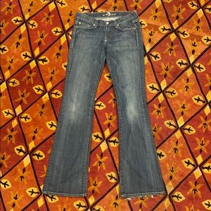 7 for all mankind flared jeans